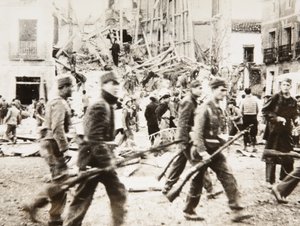 Entrance of the Republican Troops in Teruel by Unbekannt Unbekannt